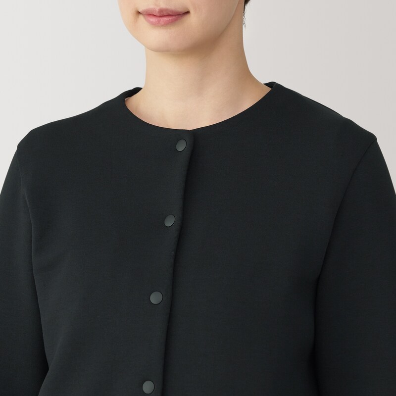 婦人 二重編みスウェットカーディガン | 無印良品 