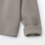 婦人　二重編みスウェットカーディガン