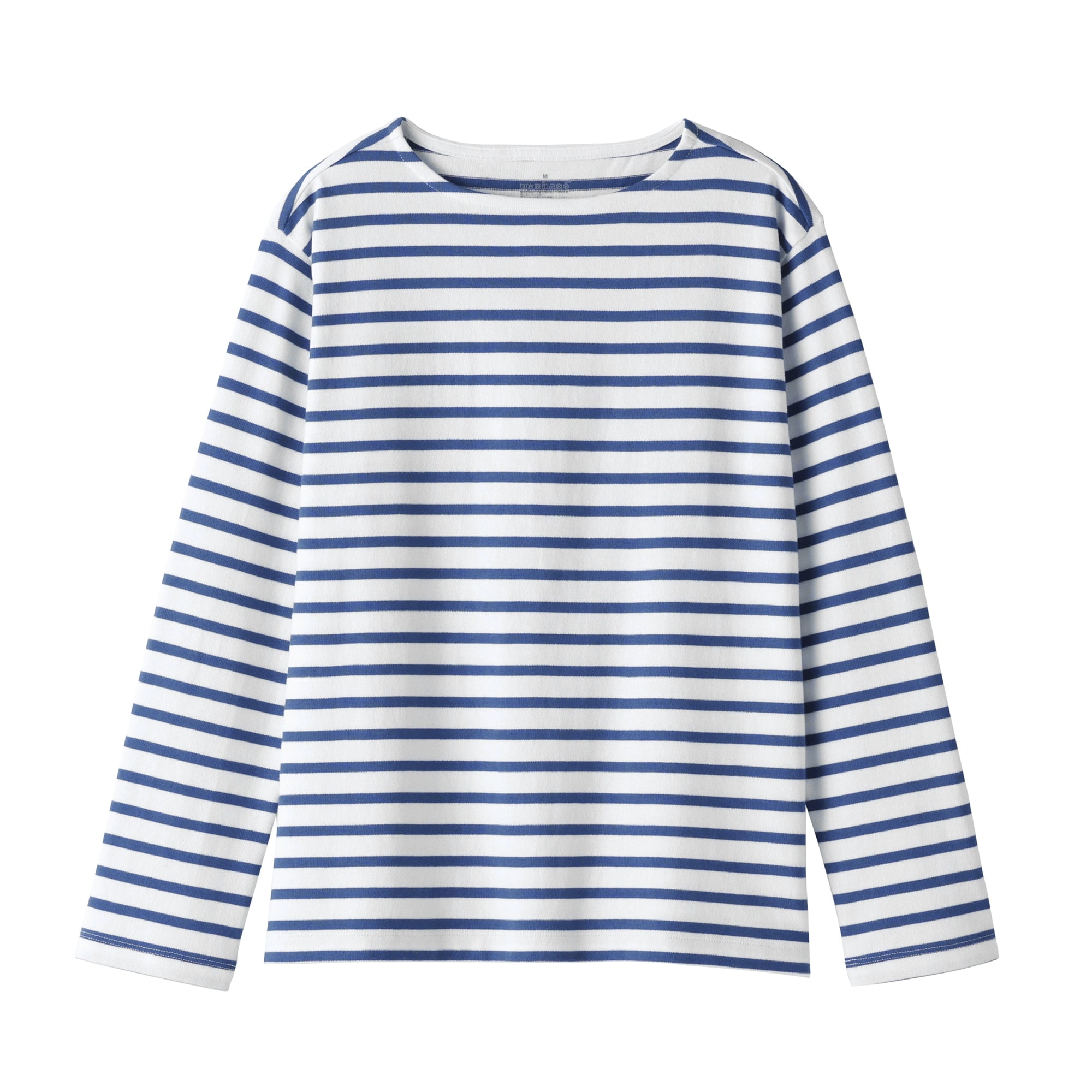 婦人　太番手ボートネック長袖Ｔシャツ