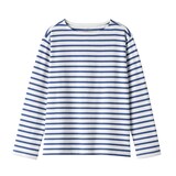 婦人　太番手ボートネック長袖Ｔシャツ