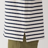 婦人　太番手ボートネック長袖Ｔシャツ