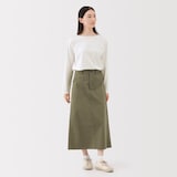 婦人　太番手ボートネック長袖Ｔシャツ