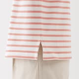 婦人　太番手ボートネック長袖Ｔシャツ