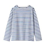 婦人　太番手ボートネック長袖Ｔシャツ