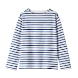 婦人　太番手ボートネック長袖Ｔシャツ