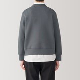 婦人　二重編みスウェットシャツ