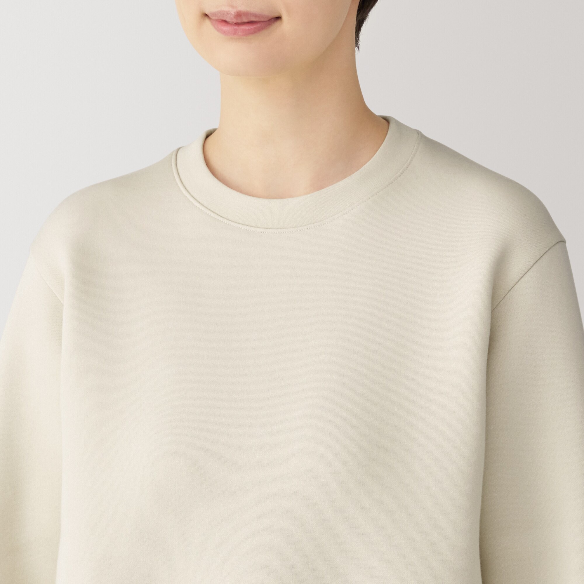 婦人　二重編みスウェットシャツ