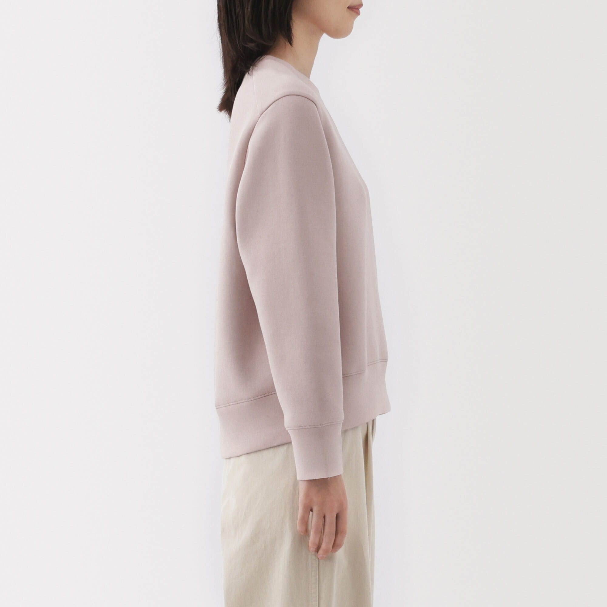 婦人　二重編みスウェットシャツ