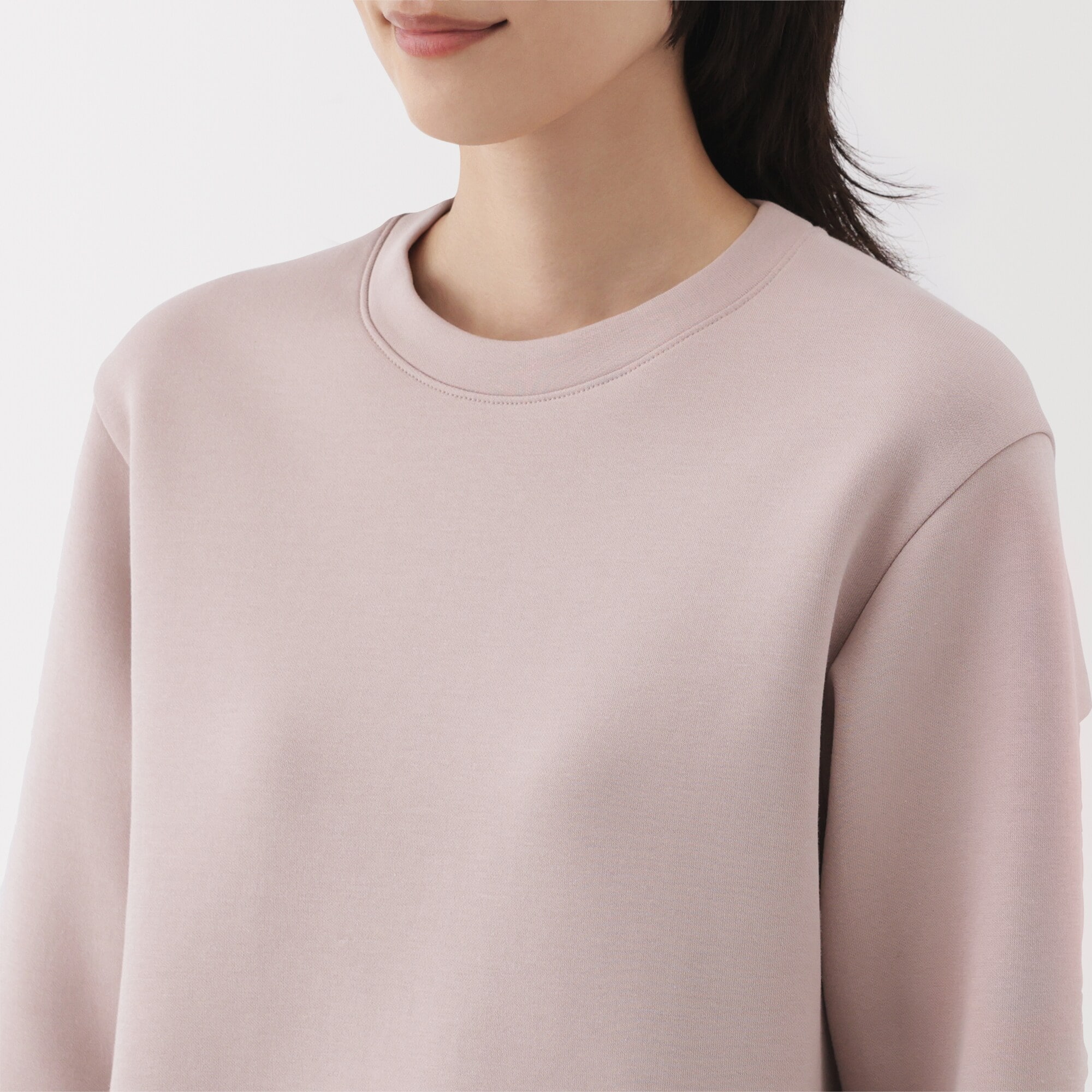 婦人　二重編みスウェットシャツ