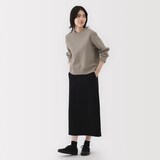 婦人　二重編みスウェットシャツ