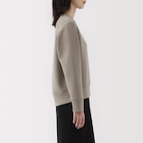 婦人　二重編みスウェットシャツ