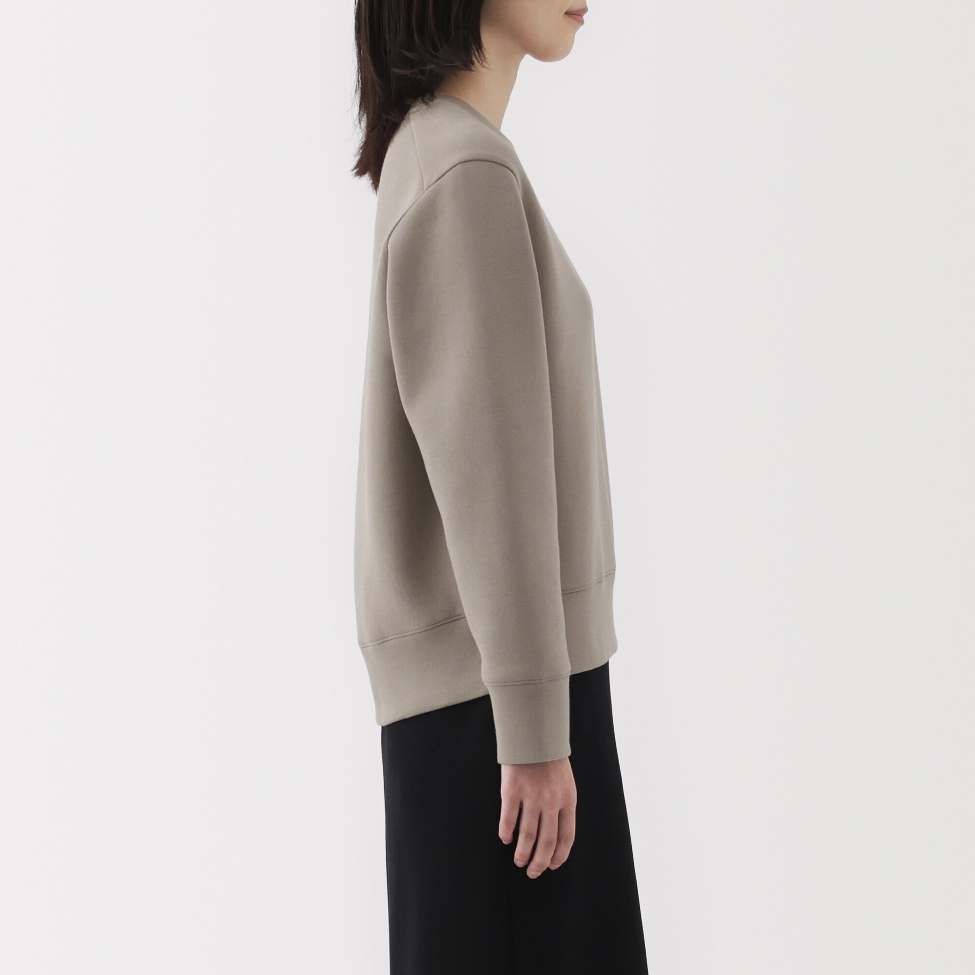 婦人　二重編みスウェットシャツ