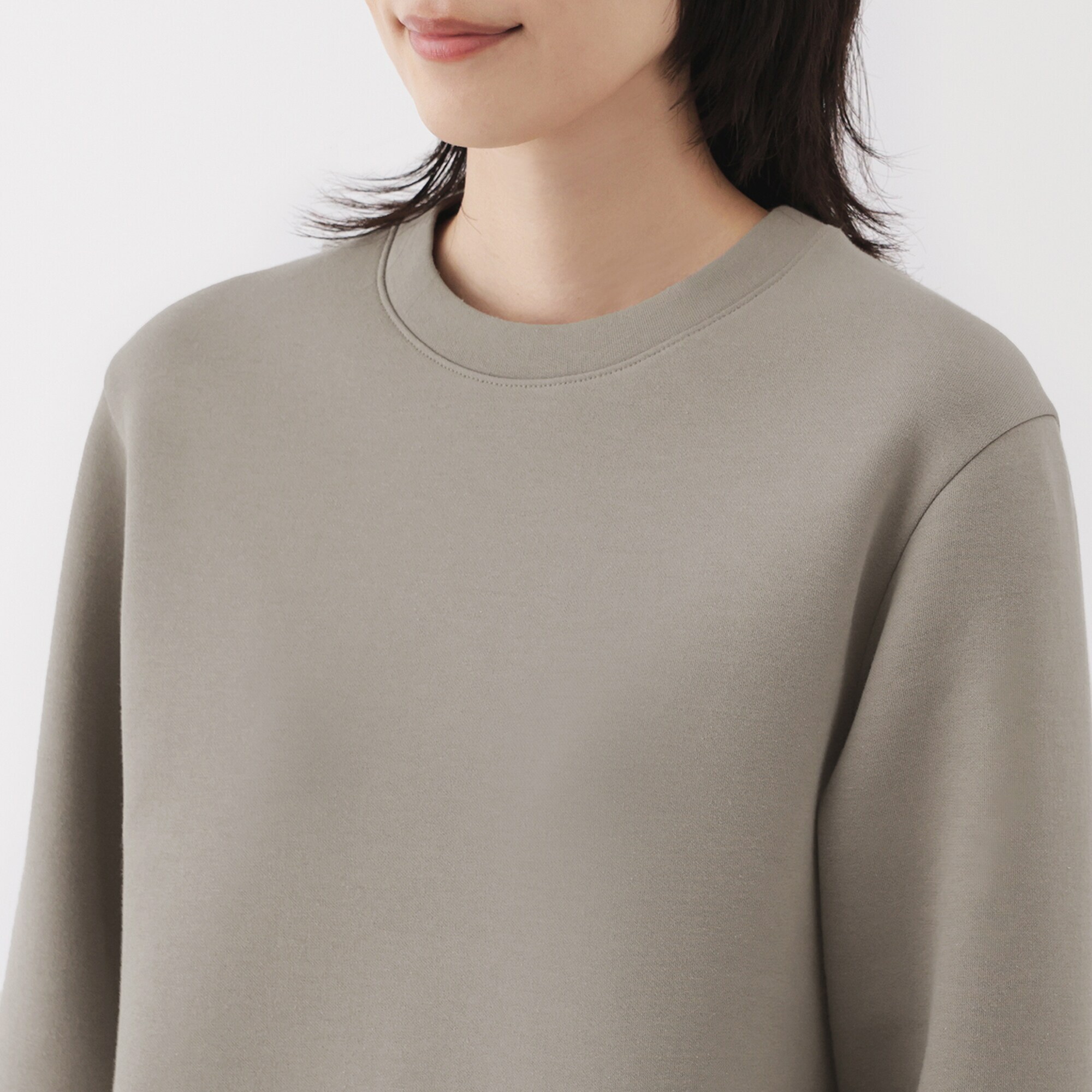 婦人　二重編みスウェットシャツ