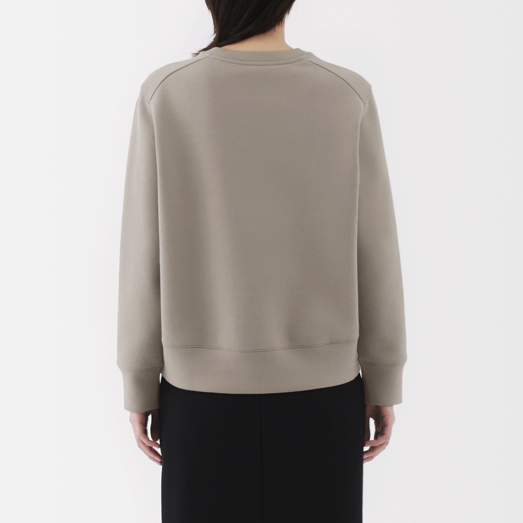 婦人　二重編みスウェットシャツ