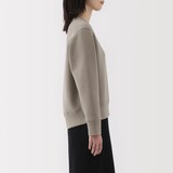 婦人　二重編みスウェットシャツ