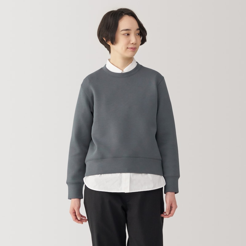 婦人 二重編みスウェットシャツ | 無印良品