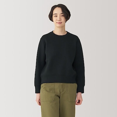 婦人　二重編みスウェットシャツ