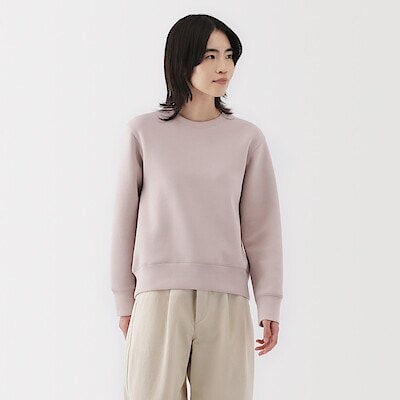 婦人　二重編みスウェットシャツ