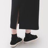 婦人　二重編みスウェットスカート