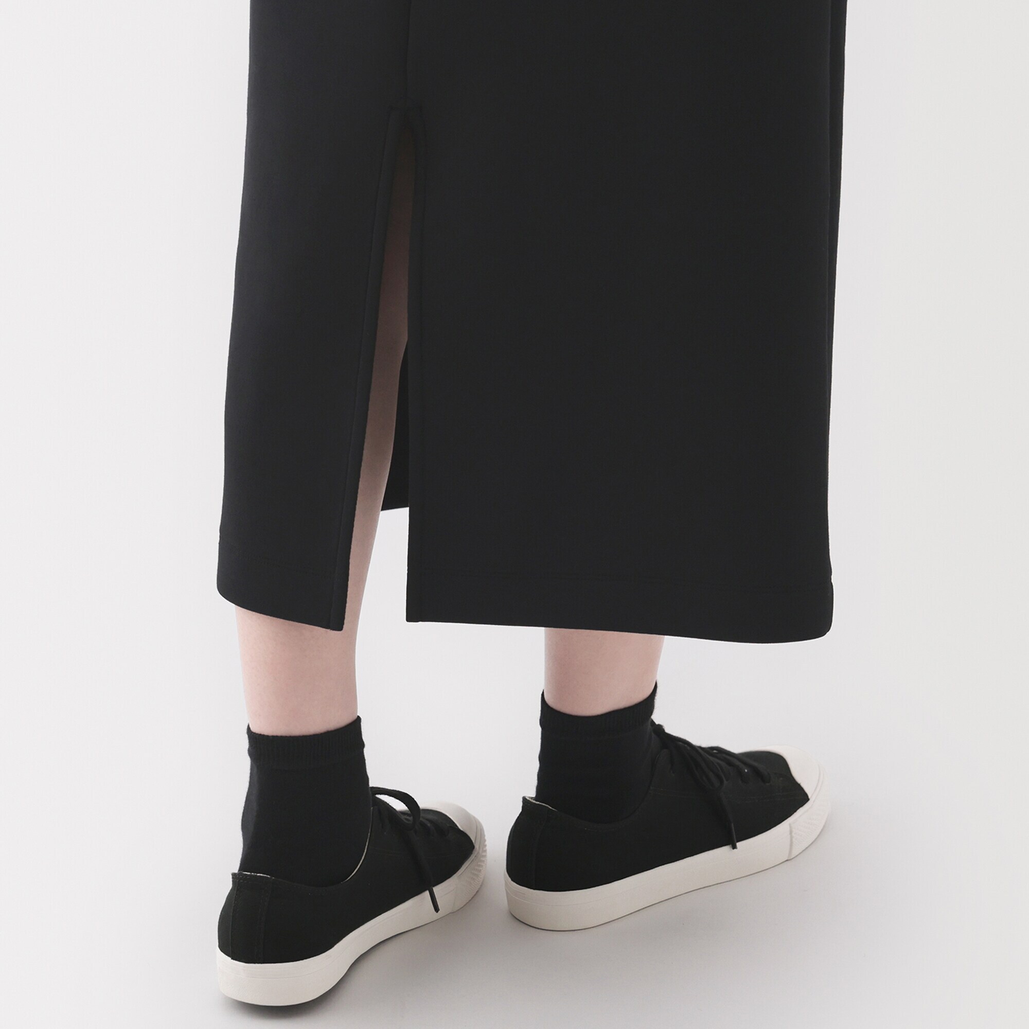 婦人　二重編みスウェットスカート