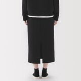 婦人　二重編みスウェットスカート