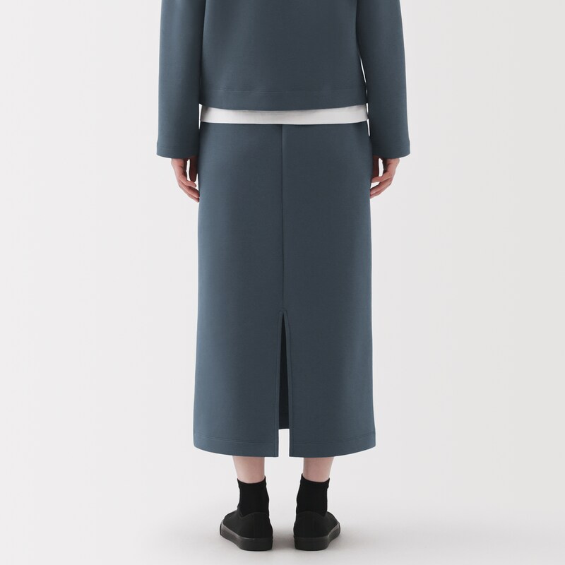 婦人 二重編みスウェットスカート | 無印良品 