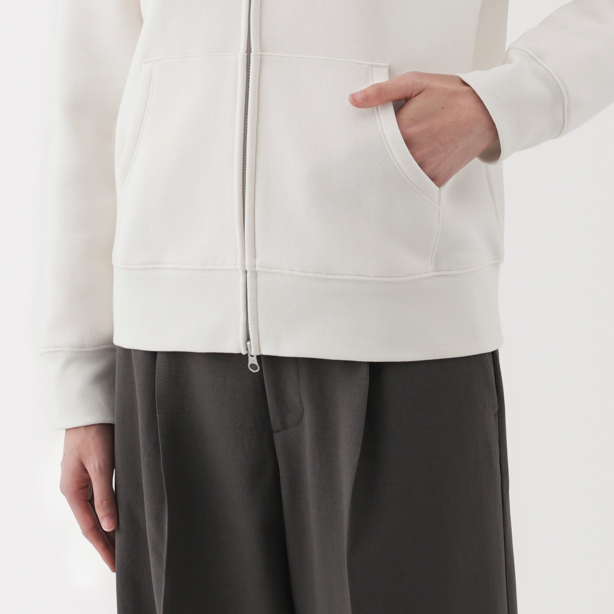 婦人 スウェットフルジップパーカ | 無印良品