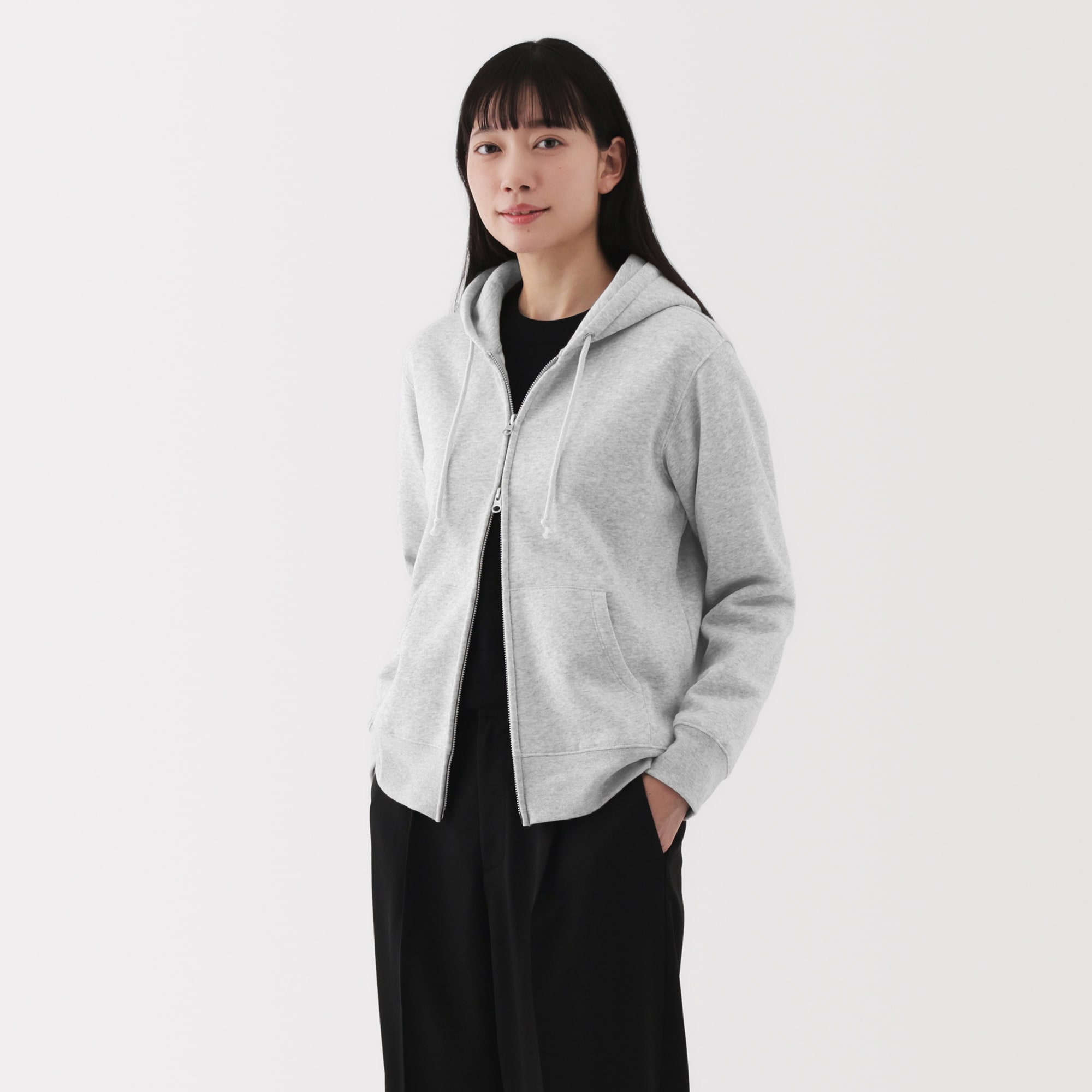 婦人 スウェットフルジップパーカ | 無印良品