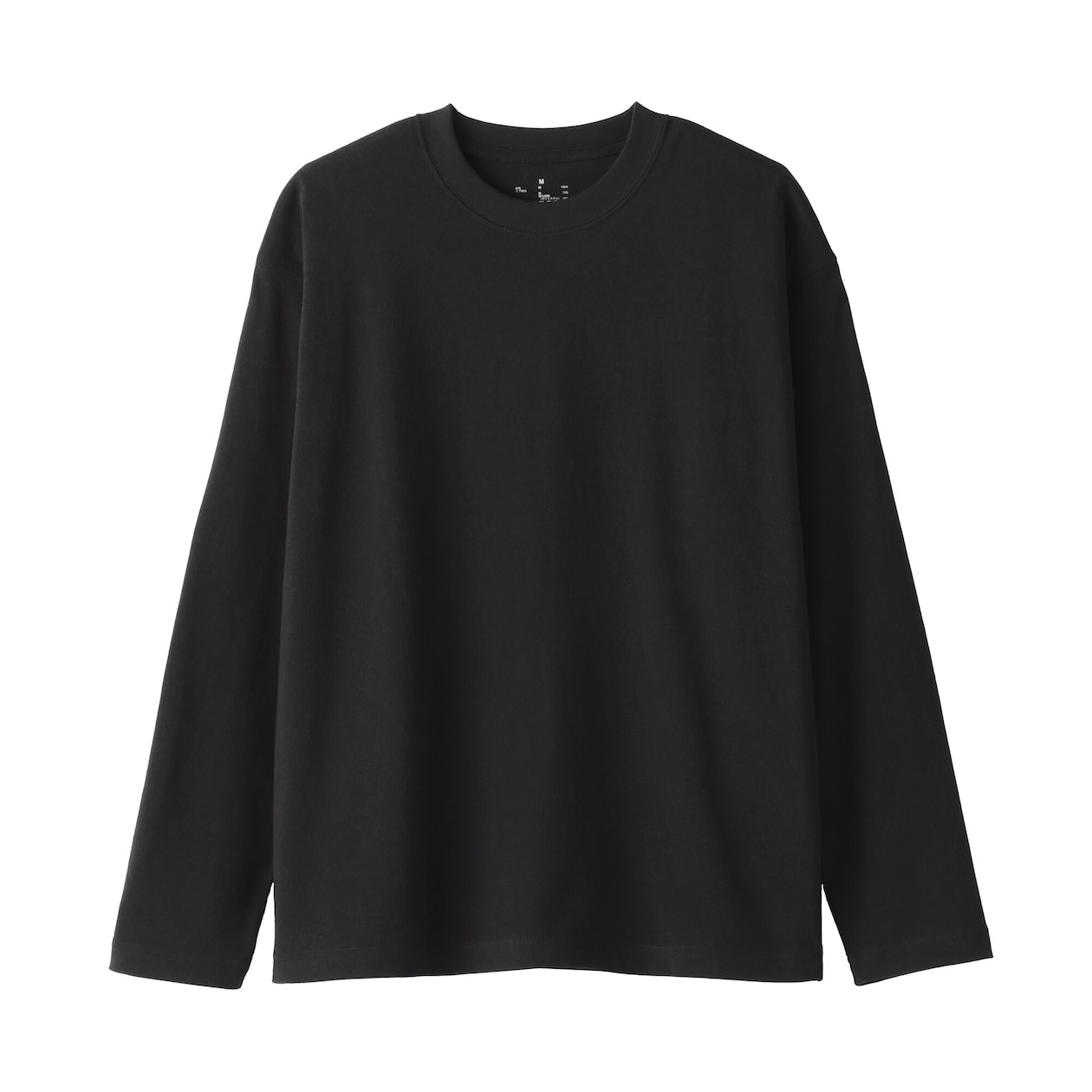 婦人　引き揃え天竺編みクルーネック長袖Ｔシャツ