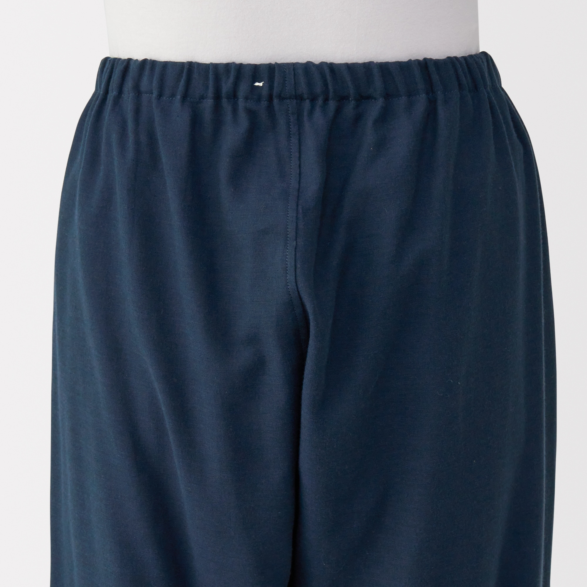 婦人　脇に縫い目のない　二重ガーゼ長袖パジャマ