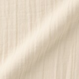 婦人　脇に縫い目のない　チーズクロスガーゼ長袖パジャマ　