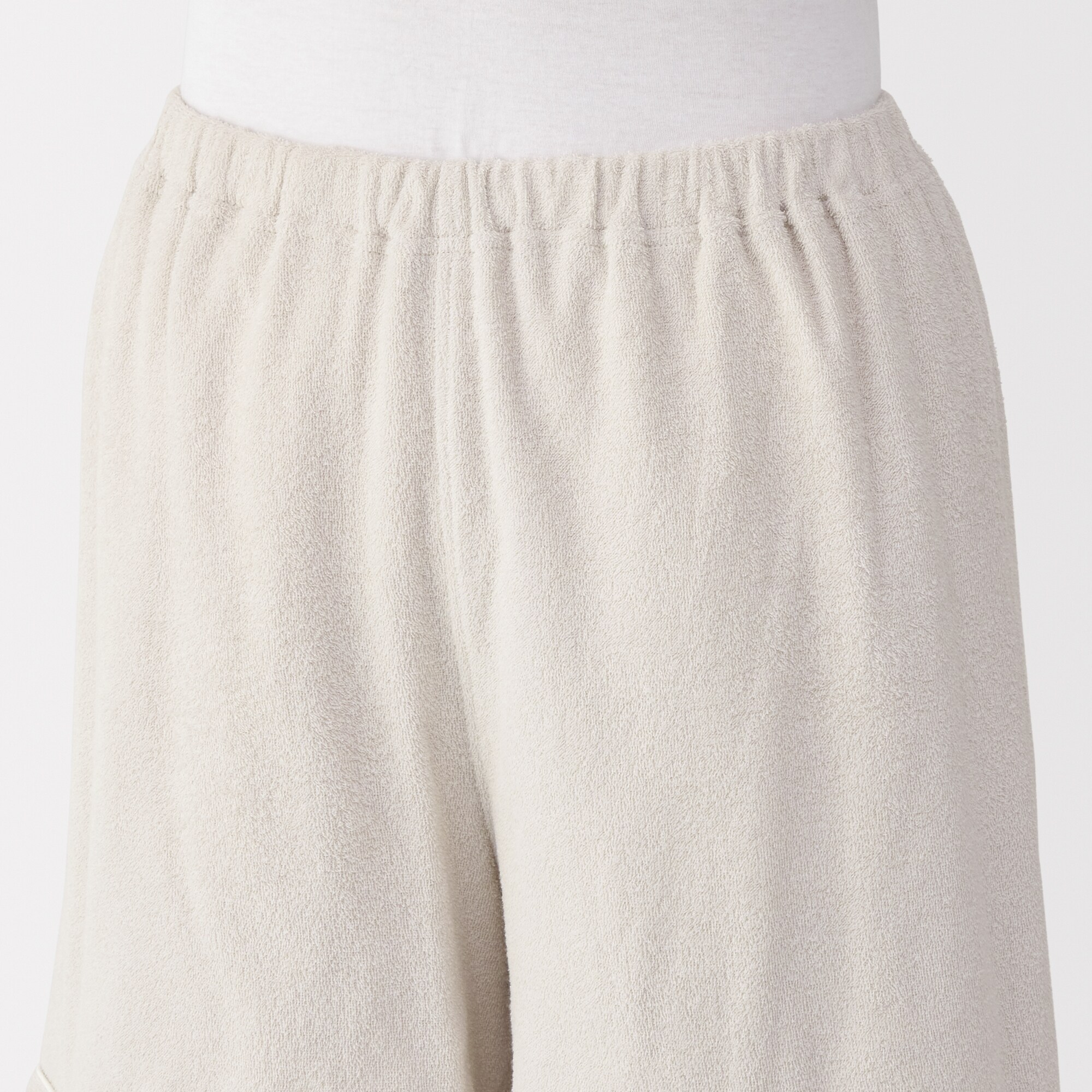 婦人　着るタオル　両面パイル半袖パジャマ