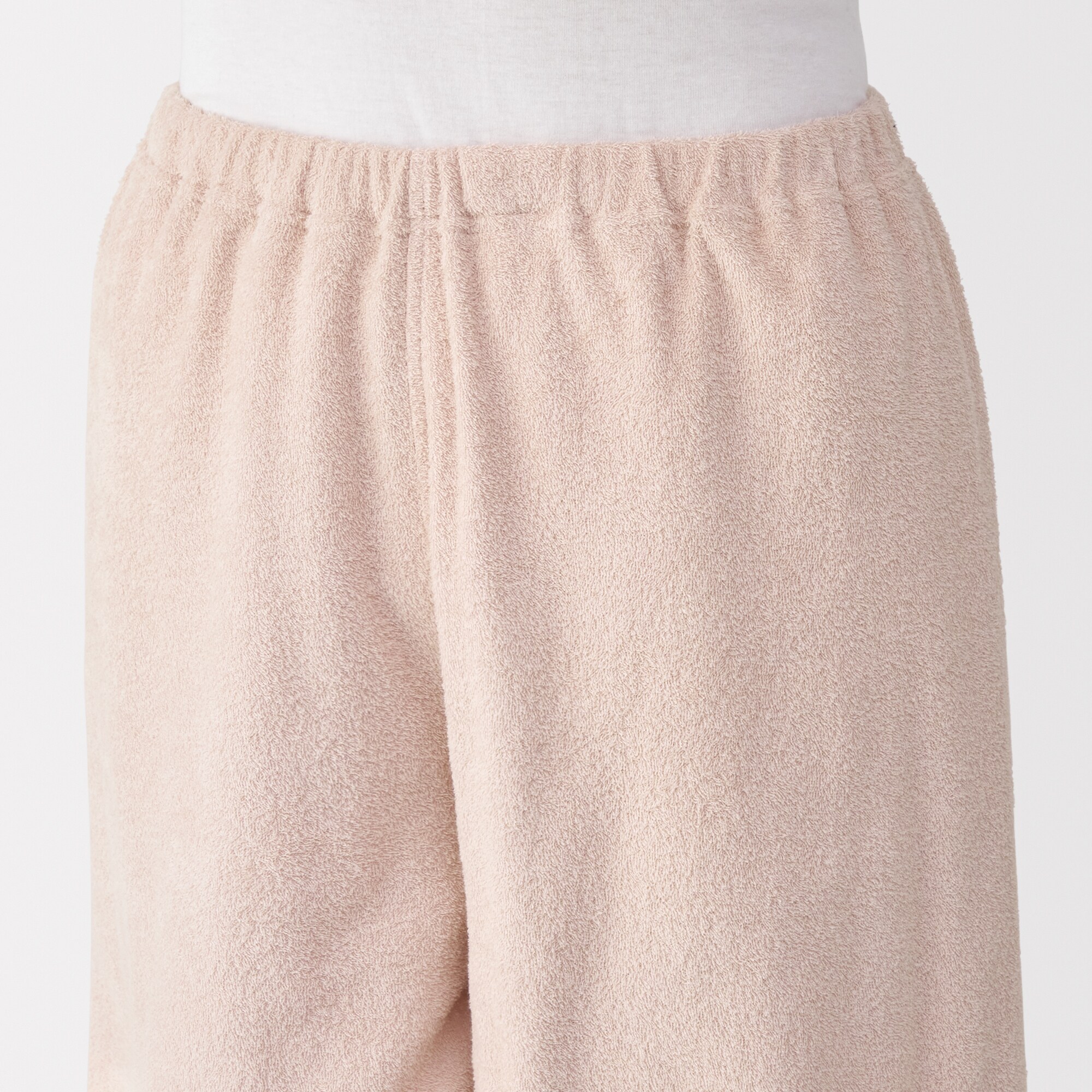 婦人　着るタオル　両面パイル半袖パジャマ