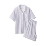 婦人　着るタオル　両面パイル半袖パジャマ