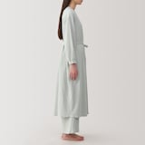 婦人　楊柳ガーゼ　ロングカーディガン