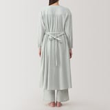 婦人　楊柳ガーゼ　ロングカーディガン