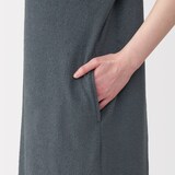 婦人　着るタオル　両面パイル半袖ワンピース
