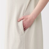 婦人　着るタオル　両面パイル半袖ワンピース