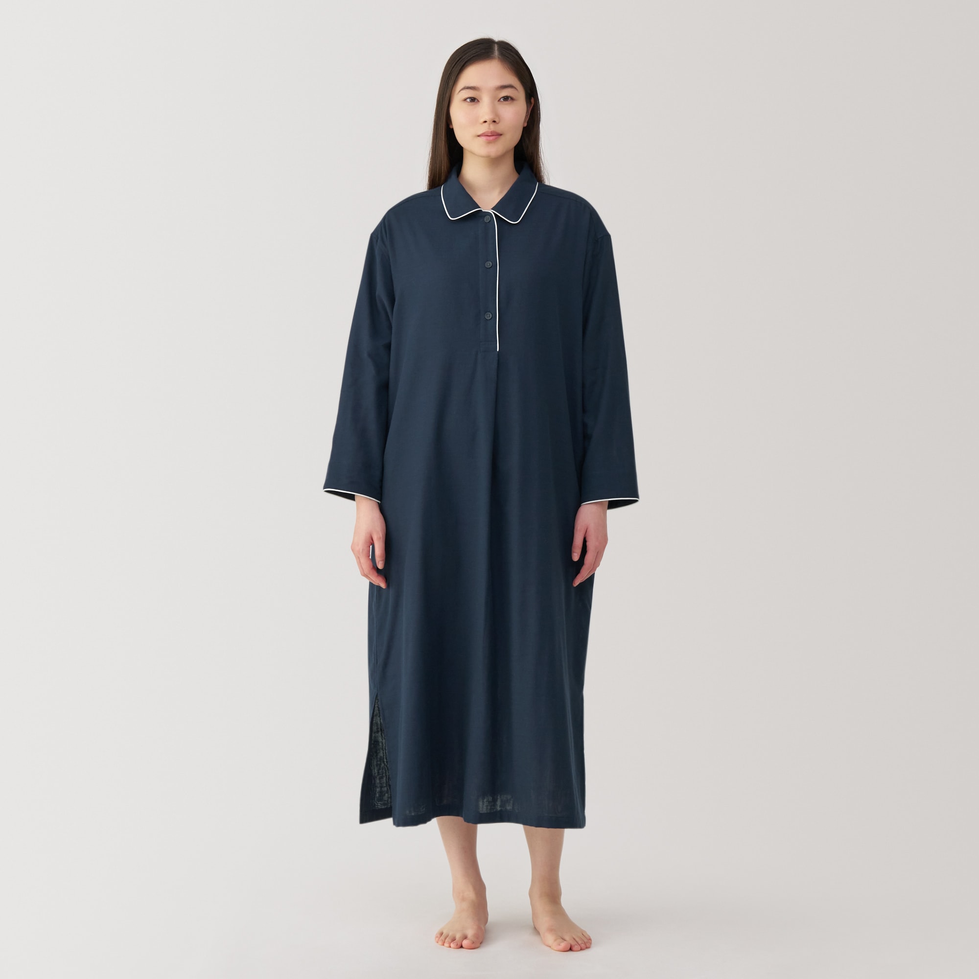 婦人 二重ガーゼ パジャマワンピース | 無印良品