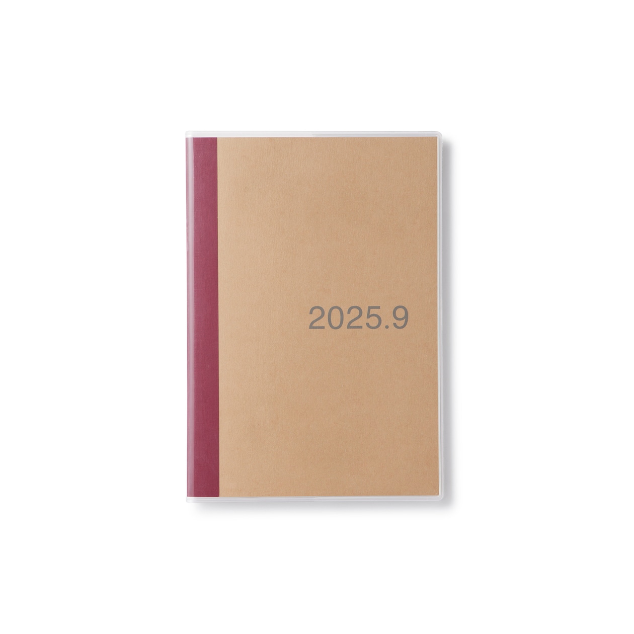 日曜始まりマンスリースケジュール帳・２０２５年８月始まり