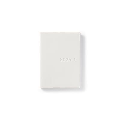 【Ａ６】月曜始まりマンスリー／ウィークリースケジュール帳・２０２５年８月始まり