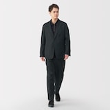 紳士　リネン洗いざらしジャケット