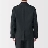 紳士　リネン洗いざらしジャケット