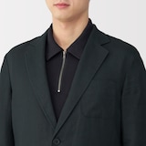 紳士　リネン洗いざらしジャケット