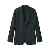 紳士　リネン洗いざらしジャケット