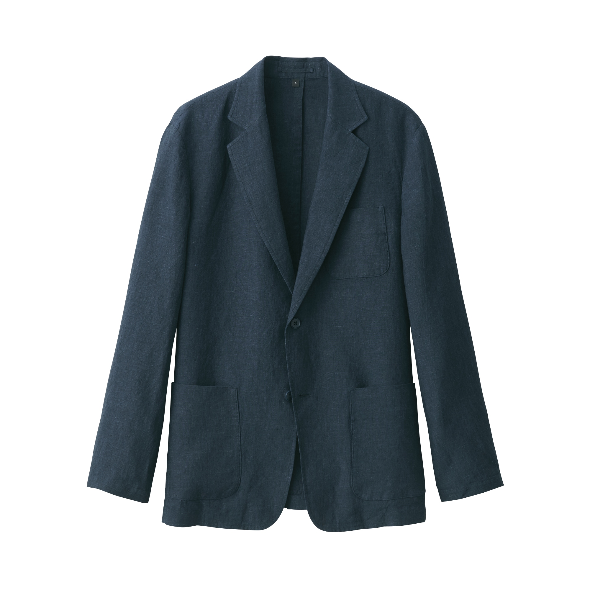 【S】MUJI 無印良品 リネンジャケット 2025SS 新品未使用 紳士 リネン洗いざらしジャケット | 無印良品