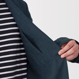 紳士　リネン洗いざらしジャケット
