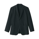 紳士　風を通す　ストレッチサッカージャケット