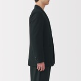 紳士　風を通す　ストレッチサッカージャケット