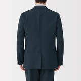 紳士　風を通す　ストレッチサッカージャケット